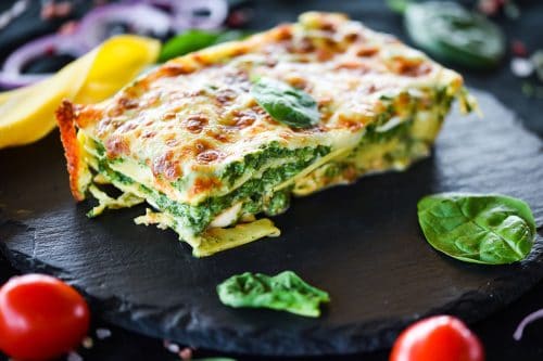 Lasagna vegetariana